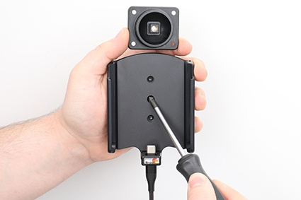 Brodit Aktiv holder til fast montering, Apple iPhone 15 Plus 