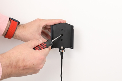 Brodit Aktiv holder til fast installation, Apple iPhone 15 Pro Max 