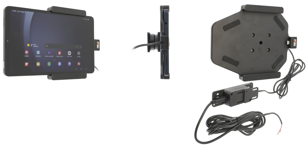 Brodit Aktiv holder til fast installation, Samsung Galaxy Tab A9 SM-X110/SM-X115 