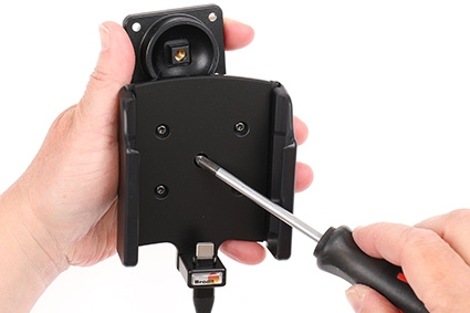 Brodit Mobilcover med Aktiv holder til fast installation, Samsung Galaxy S24 SM-S921B/DS 