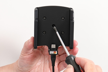 Brodit Mobilcover med Aktiv holder til fast installation, Samsung Galaxy S24 SM-S921B/DS 