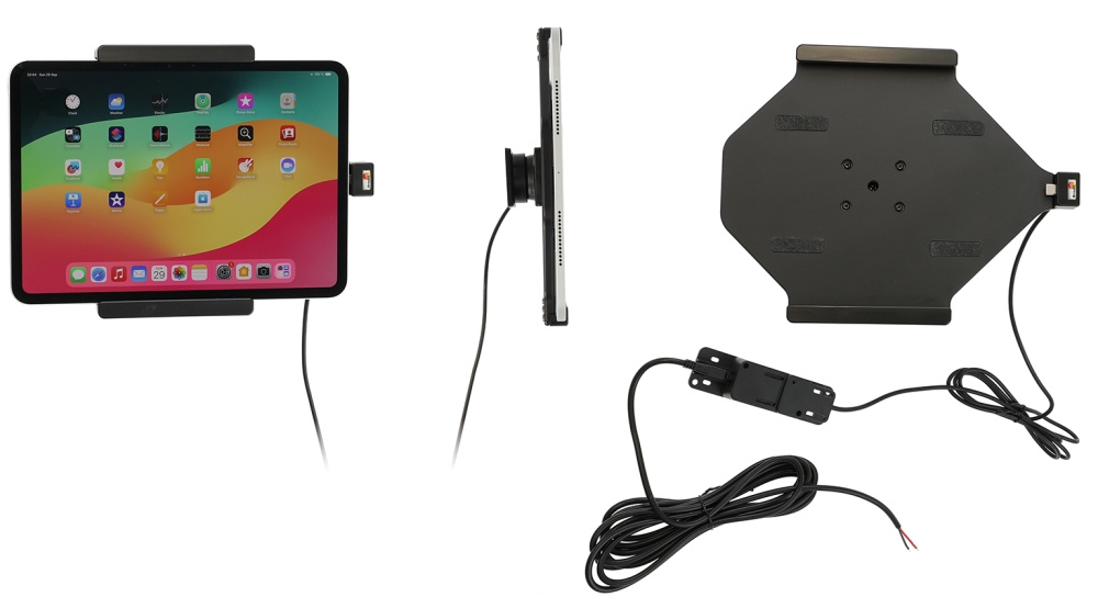 Brodit Aktiv holder til fast installation, Apple iPad Pro 11 2024 (A2836, A2837, A3006) 