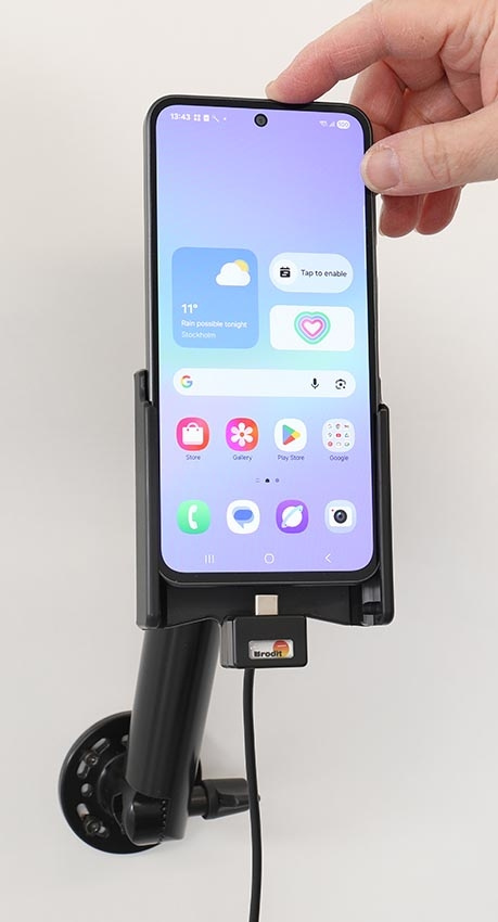 Brodit Aktiv holder til fast installation, Samsung Galaxy A36