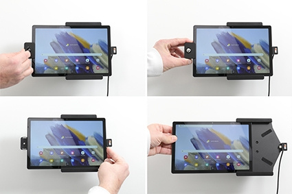 Brodit Holder med nøglelås, Samsung Galaxy Tab A8 SM-X200/205 