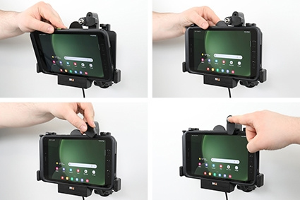 Brodit Holder med nøglelås, Samsung Galaxy Tab Active 3 SM-T570/SM-T575/5 SM-X300/SM-X306B