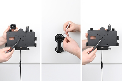 Brodit Holder med nøglelås, Samsung Galaxy Tab Active 3 SM-T570/SM-T575/5 SM-X300/SM-X306B