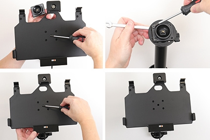 Brodit Holder med nøglelås, Samsung Galaxy Tab Active Pro T540/T545/T547/T547U 