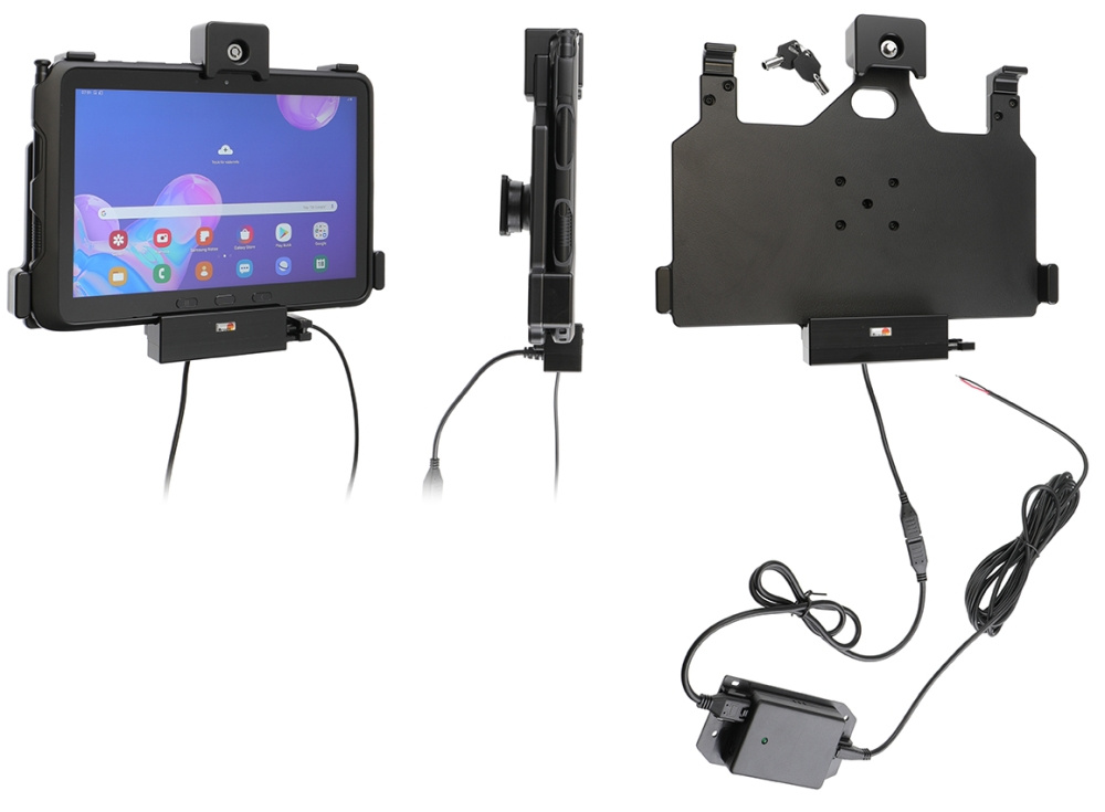 Brodit Holder med nøglelås, Samsung Galaxy Tab Active Pro T540/T545/T547/T547U 