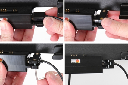 Brodit Holder med nøglelås, Samsung Galaxy Tab Active 2 SM-T390/SM-T395 