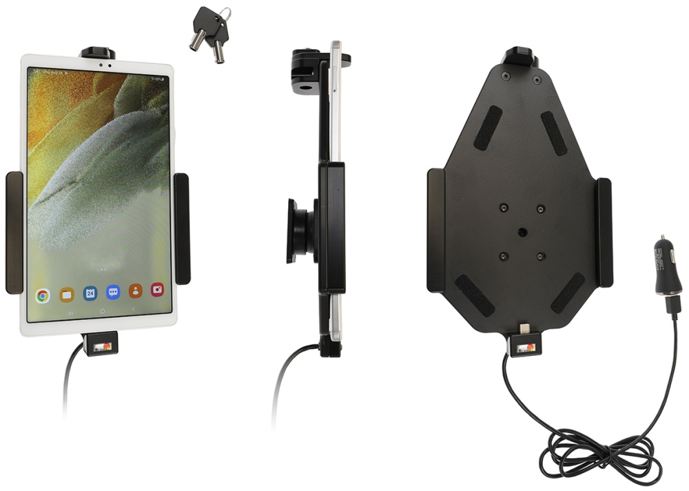 Brodit Holder med nøglelås, Samsung Galaxy Tab A7 Lite SM-T220/SM-T225 