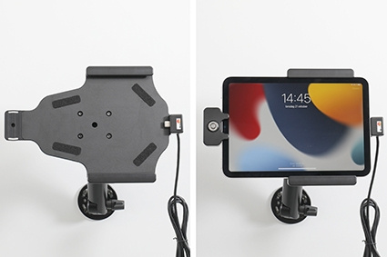 Brodit Holder med nøglelås, Apple iPad Mini 6th Gen (A2567, A2568, A2569)/7th Gen 2024 (A2995, A2996)