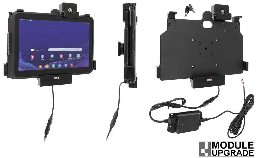 Brodit Holder med nøglelås, Samsung Galaxy Tab Active 4 Pro SM-T630/SM-T636 