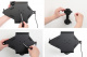 Brodit Holder med nøgle-lås, Samsung Galaxy Tab A9+ 11 SM-X210/SM-X215 LTE/SM-X216 5G  Brodit Holder med nøgle-lås, Samsung Galaxy Tab A9+ 11 SM-X210/SM-X215 LTE/SM-X216 5G
