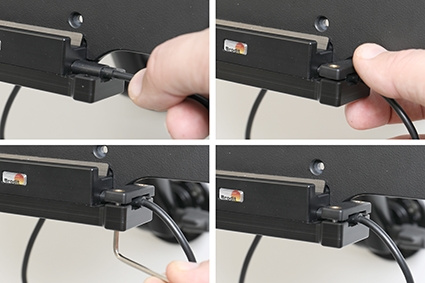 Brodit Holder med nøglelås, Samsung Galaxy Tab Active 3 SM-T570/SM-T575/5 SM-X300/SM-X306B