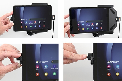 Brodit Holder med nøglelås, Samsung Galaxy Tab A9 SM-X110/SM-X115 