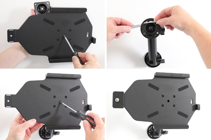 Brodit Holder med nøglelås, Samsung Galaxy Tab A7 10.4 (2020) SM-T500/SM-T505 