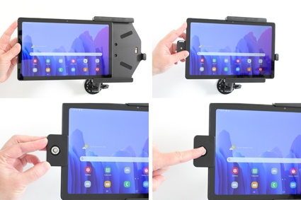 Brodit Holder med nøglelås, Samsung Galaxy Tab A7 10.4 (2020) SM-T500/SM-T505 