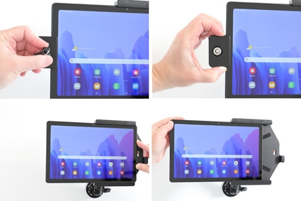 Brodit Holder med nøglelås, Samsung Galaxy Tab A7 10.4 (2020) SM-T500/SM-T505 