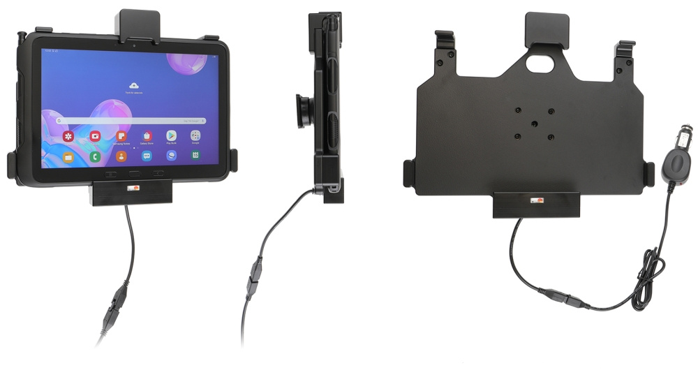 Brodit Holder med fjederlås, Samsung Galaxy Tab Active Pro T540/T545/T547/T547U 