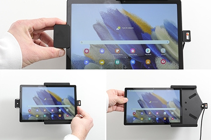 Brodit Holder med fjederlås, Samsung Galaxy Tab A8 SM-X200/205 