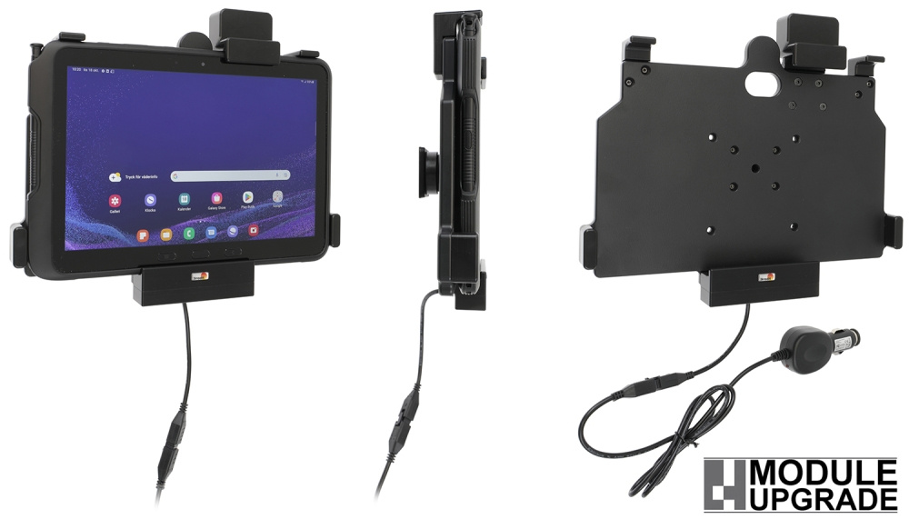 Brodit Holder med fjederlås, Samsung Galaxy Tab Active 4 Pro SM-T630/SM-T636 