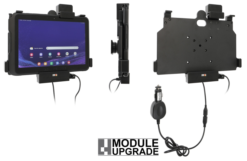 Brodit Holder med fjederlås, Samsung Galaxy Tab Active 4 Pro SM-T630/SM-T636 