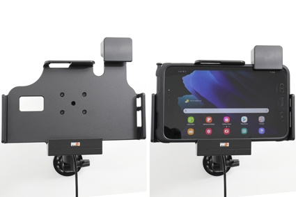 Brodit Holder med fjederlås, Samsung Galaxy Tab Active 2 SM-T390/SM-T395/3 SM-T570/SM-T575/5 SM-X300/SM-X306B