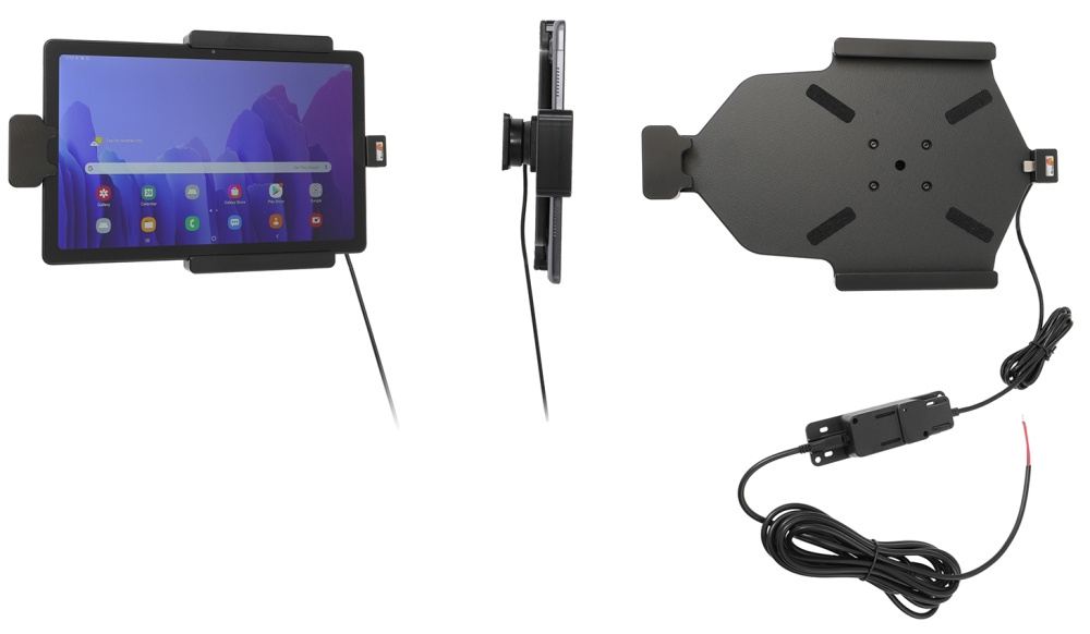 Brodit Holder med fjederlås, Samsung Galaxy Tab A7 10.4 (2020) SM-T500/SM-T505 