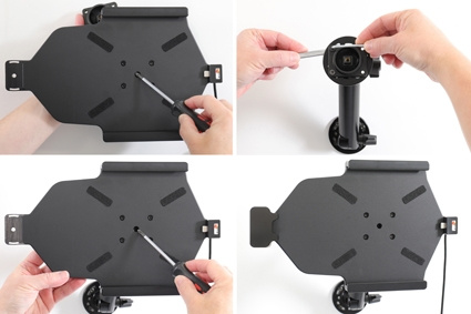 Brodit Holder med fjederlås, Samsung Galaxy Tab A7 10.4 (2020) SM-T500/SM-T505 