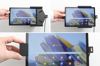 Brodit Holder med fjederlås, Samsung Galaxy Tab A8 SM-X200/205 