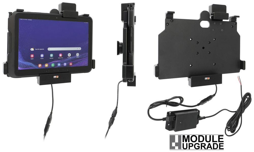 Brodit Holder med fjederlås, Samsung Galaxy Tab Active 4 Pro SM-T630/SM-T636 