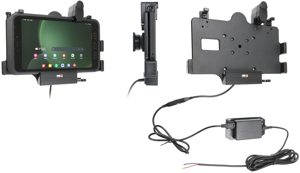 Brodit Holder med fjederlås, Samsung Galaxy Tab Active 3 SM-T570/SM-T575/5 SM-X300/SM-X306B