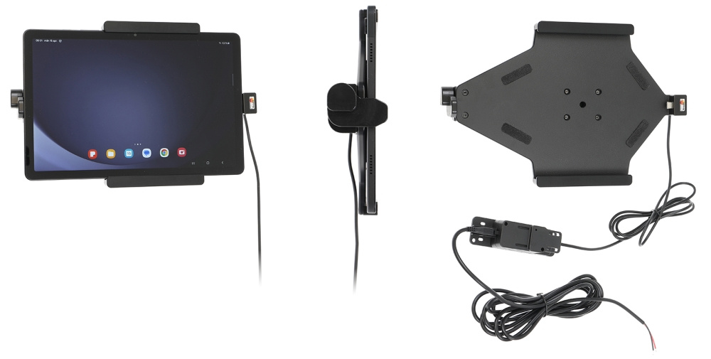 Brodit Holder med fjeder-lås, Samsung Galaxy Tab A9+ 11 SM-X210/SM-X215 LTE/SM-X216 5G 