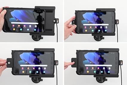 Brodit Holder med nøglelås, Samsung Galaxy Tab Active 2 SM-T390/SM-T395/3 SM-T570/SM-T575