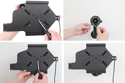 Brodit Holder med nøglelås, Lenovo Tab K10 TB-X6C6F 