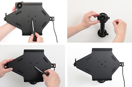 Brodit Holder med nøglelås, Samsung Galaxy Tab A9+ 11 SM-X210/SM-X215 LTE/SM-X216 5G 