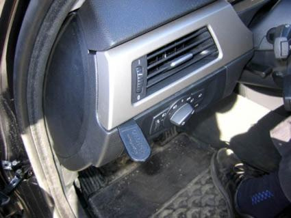 BMW 316-330/E90/E91/E92/E93 05-12, Vänster, Träpanel