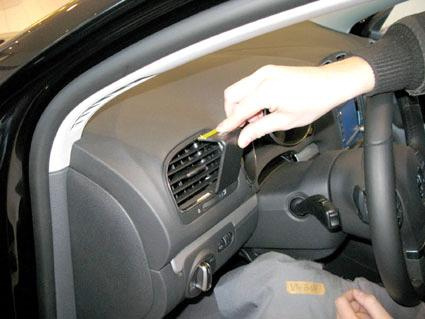 Volkswagen Golf VI 09-12, Vänster