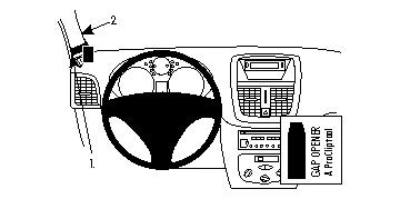 Peugeot 206+ 09-13, Vänster