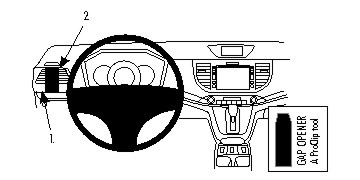 Honda CR-V 12-15, Vänster