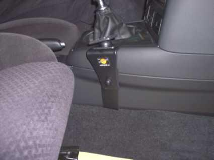 ProClip Monteringsbygel, Konsolplacering