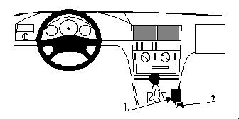 Mercedes Benz C-Klass 93-99, Konsol