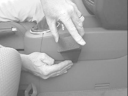 Audi A2 01-05, Konsol