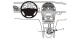 Brodit ProClip, Mercedes Benz E-Klasse, Sedan 02-09 Brodit ProClip, Mercedes Benz E-Klasse, Sedan 02-09