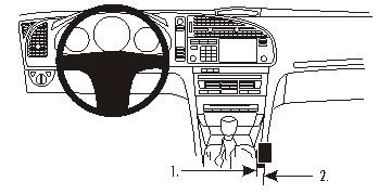 Saab 9-3 03-11, Konsol