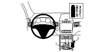 Volkswagen Touareg 11-15, Konsol