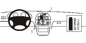 Mitsubishi Carisma 96-98, Centrerad