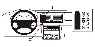 Volkswagen Golf IV/Bora 98-03, Center