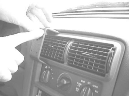 Ford Mustang 95-04, Centrerad