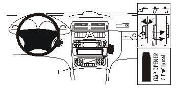 Mercedes Benz C-Klass 00-06, Vinklad